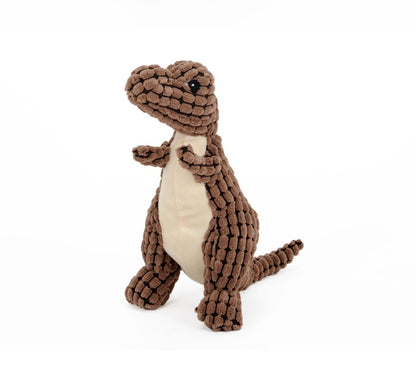 Dinosaur Plush Chew Toy for Large Dogs