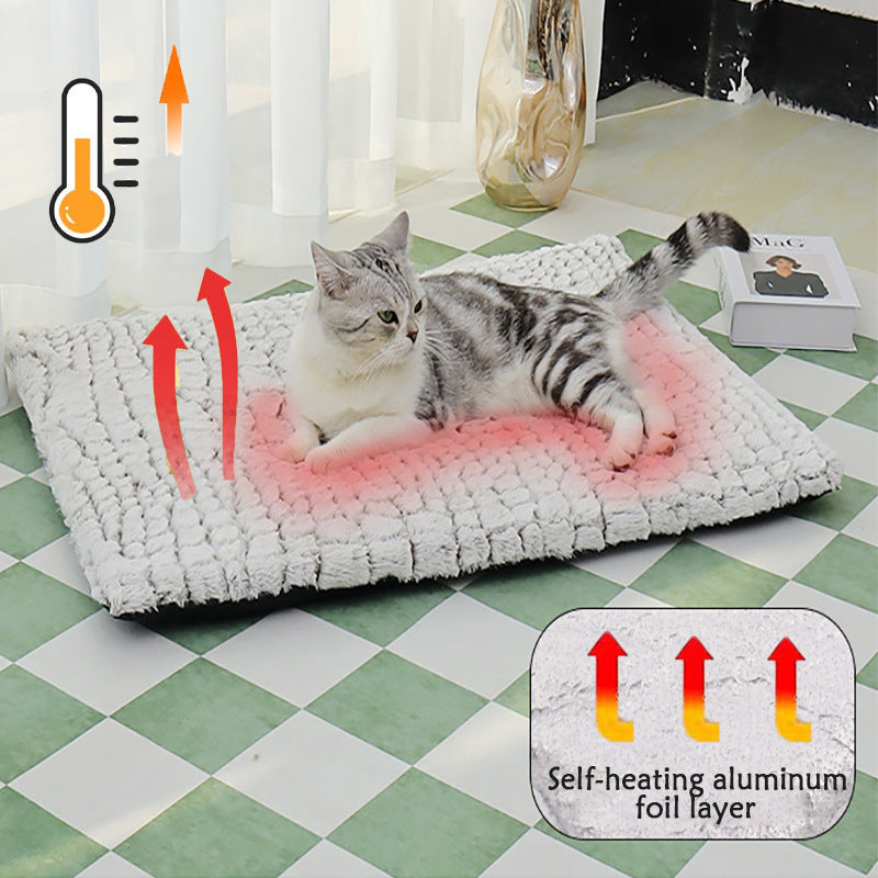 Warm Fleece Pet Bed for Cats and Dogs